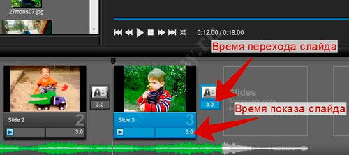 бесплатное слайд шоу с музыкой